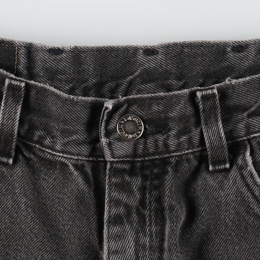 Wrangler Black Denim Shorts, Shorts, Men's, W33 unclear black type Vintage Second Hand
