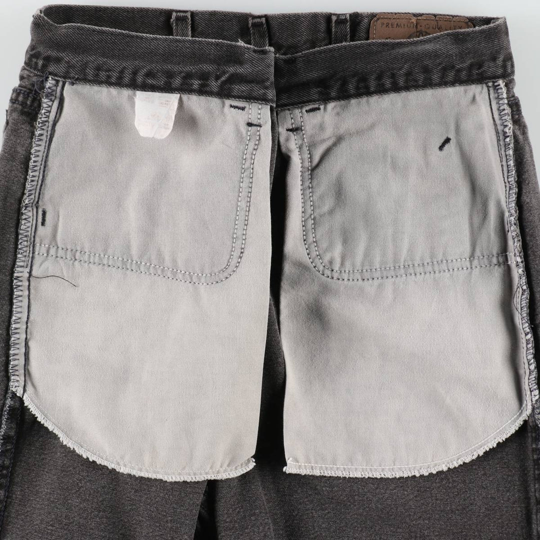 Wrangler Black Denim Shorts, Shorts, Men's, W33 unclear black type Vintage Second Hand