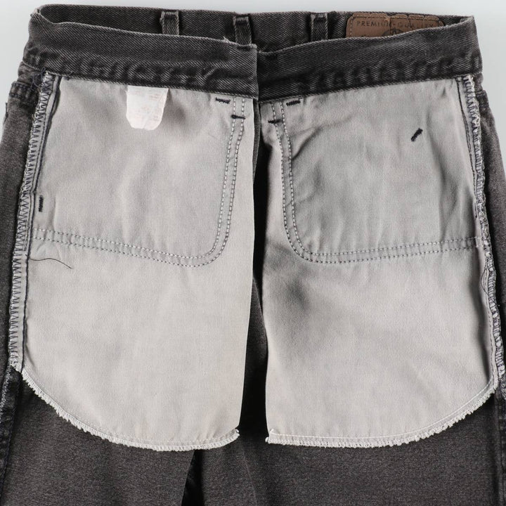 Wrangler Black Denim Shorts, Shorts, Men's, W33 unclear black type Vintage Second Hand