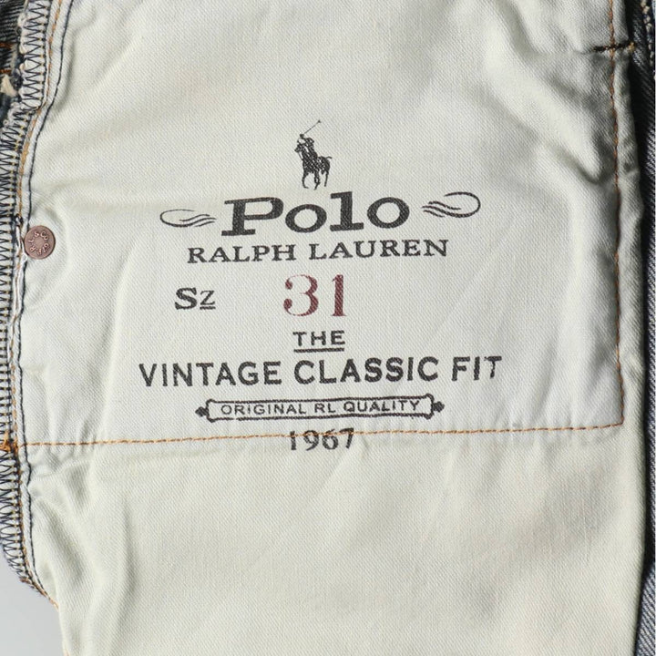 Ralph Lauren Polo Ralph Lauren Cut-off Denim Shorts, Men's Size W33 (approx.) cotton blue type Vintage Second Hand