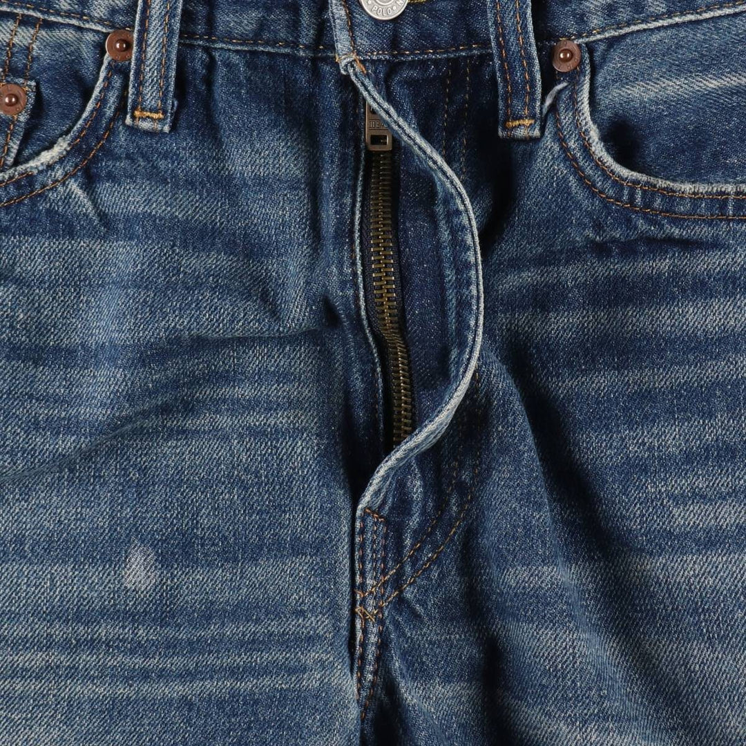 Ralph Lauren Polo Ralph Lauren Cut-off Denim Shorts, Men's Size W33 (approx.) cotton blue type Vintage Second Hand