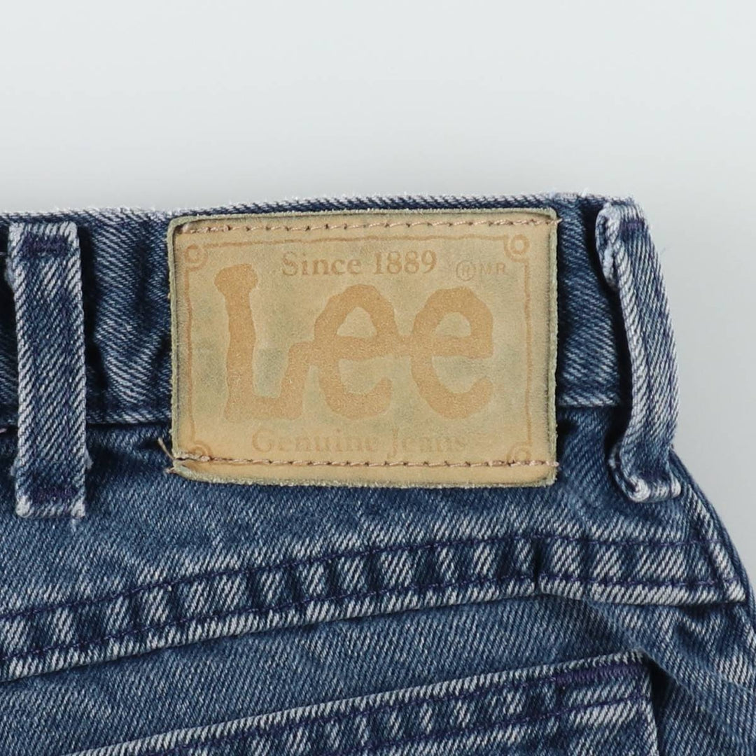 Lee denim shorts, made in the USA, men's size W34 (approx.). cotton blue type Vintage Second Hand