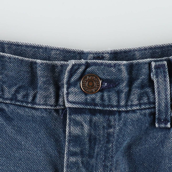 Lee denim shorts, made in the USA, men's size W34 (approx.). cotton blue type Vintage Second Hand