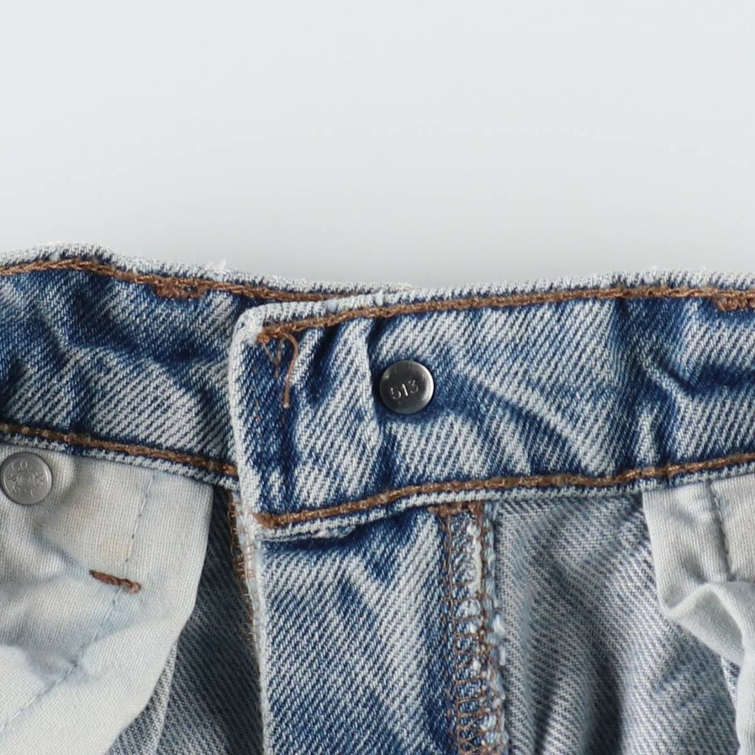 90'S Levi's Silver Tab Loose Fit Denim Shorts, Made in USA, Men's Size W31, Vintage cotton blue type Vintage Second Hand