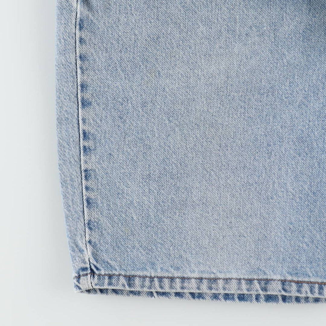 90'S Levi's Silver Tab Loose Fit Denim Shorts, Made in USA, Men's Size W31, Vintage cotton blue type Vintage Second Hand