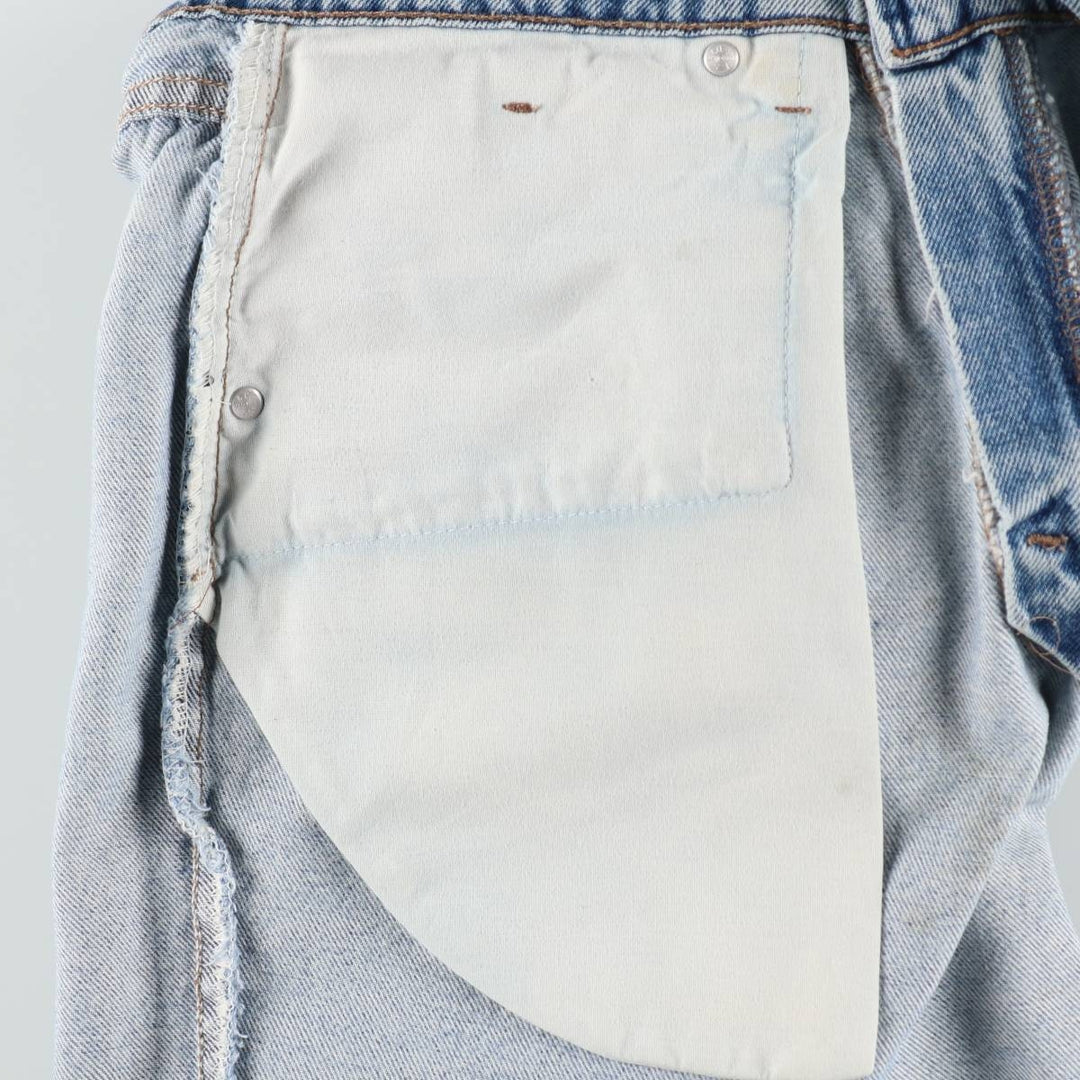 90'S Levi's Silver Tab Loose Fit Denim Shorts, Made in USA, Men's Size W31, Vintage cotton blue type Vintage Second Hand