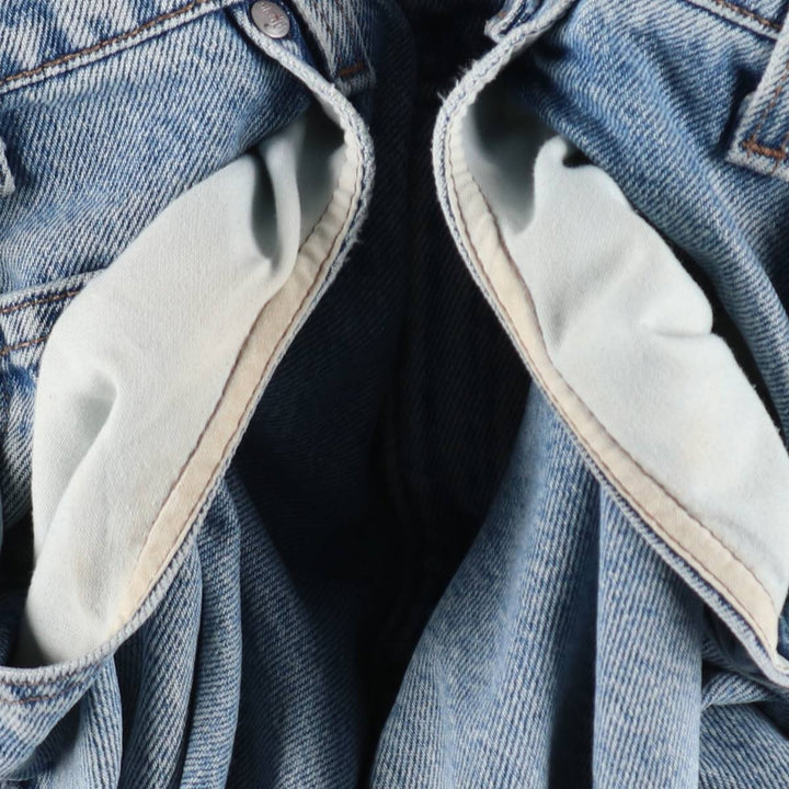 90'S Levi's Silver Tab Loose Fit Denim Shorts, Made in USA, Men's Size W31, Vintage cotton blue type Vintage Second Hand