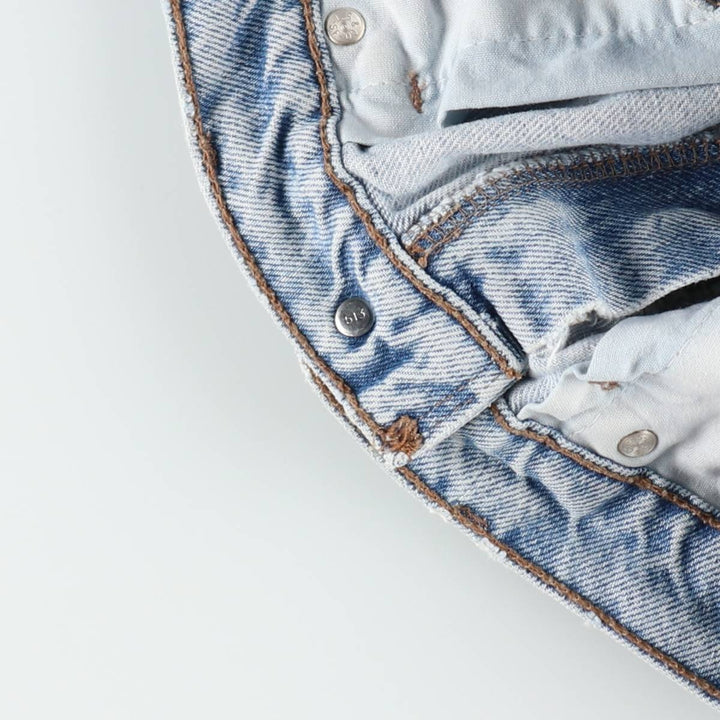 90'S Levi's Silver Tab Baggy Denim Shorts, Made in USA, Men's W33 (approx.), Vintage cotton blue type Vintage Second Hand