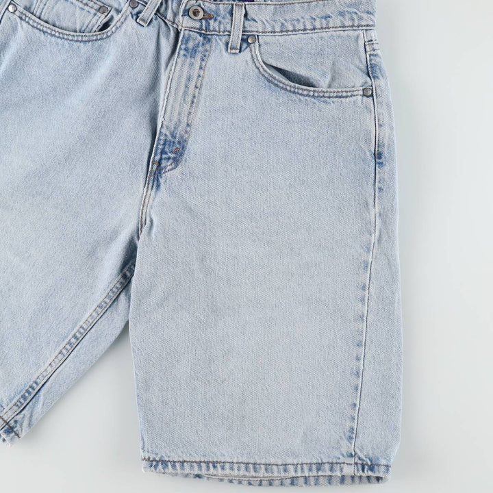 90'S Levi's Silver Tab Baggy Denim Shorts, Made in USA, Men's W33 (approx.), Vintage cotton blue type Vintage Second Hand