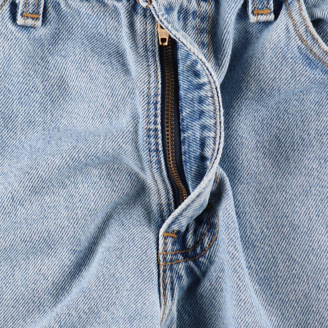 1990'S Levi's 34550-1714 Orange Tab Denim Shorts, Made in USA, Men's W30 (approx.), Vintage cotton blue type Vintage Second Hand