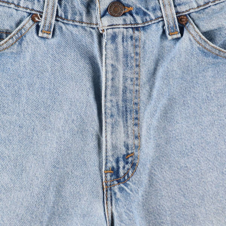 1990'S Levi's 34550-1714 Orange Tab Denim Shorts, Made in USA, Men's W30 (approx.), Vintage cotton blue type Vintage Second Hand