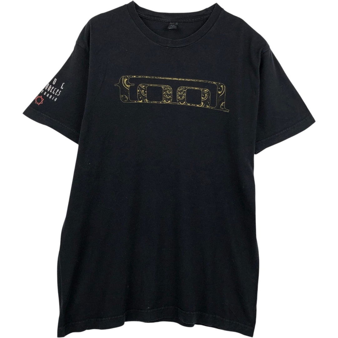 TOOL Band T-shirt, Men's L size cotton black type Vintage Second Hand