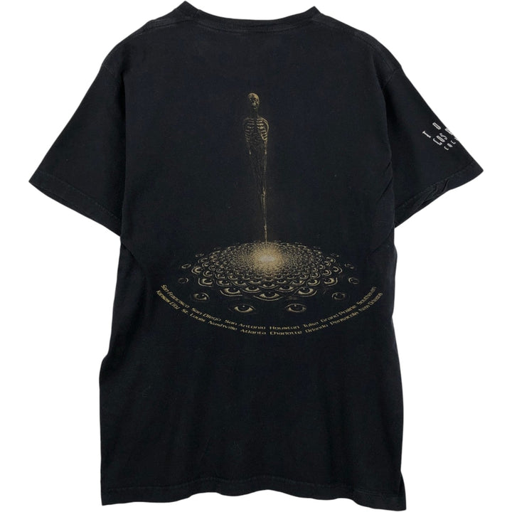 TOOL Band T-shirt, Men's L size cotton black type Vintage Second Hand
