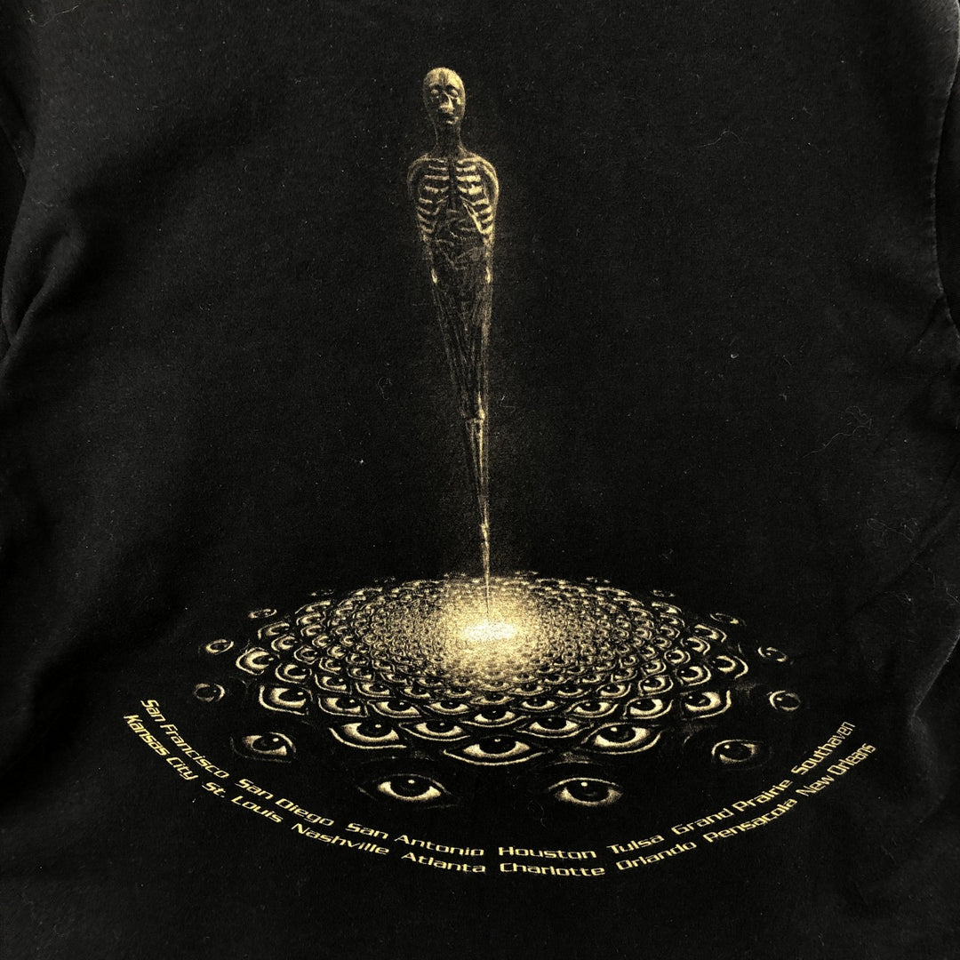 TOOL Band T-shirt, Men's L size cotton black type Vintage Second Hand