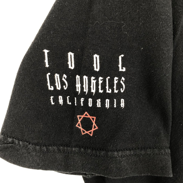 TOOL Band T-shirt, Men's L size cotton black type Vintage Second Hand