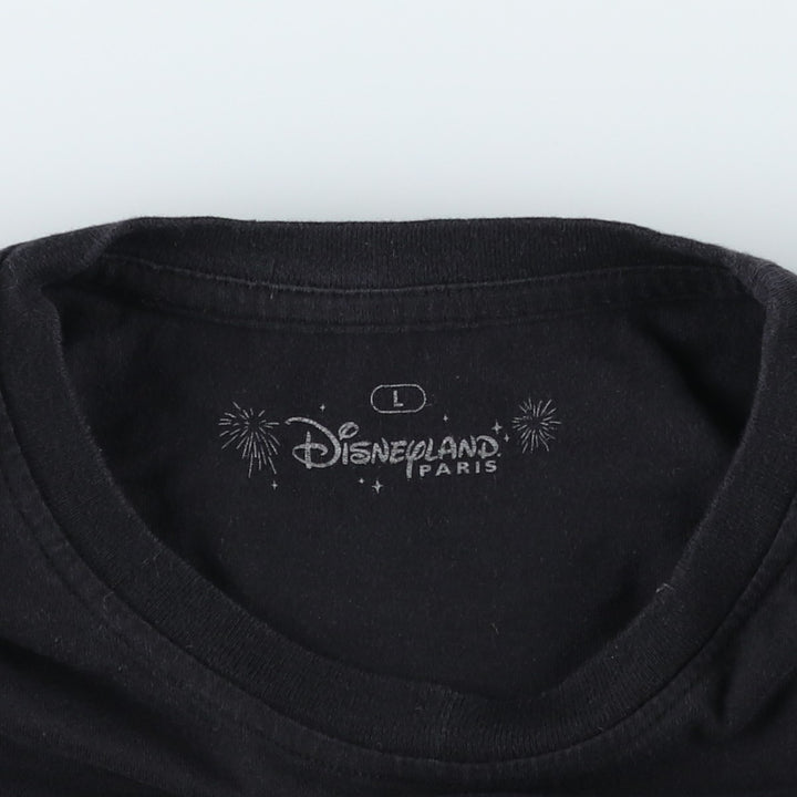 Disney The Nightmare Before Christmas Character Print T-Shirt (Men's Size L) cotton black type Vintage Second Hand