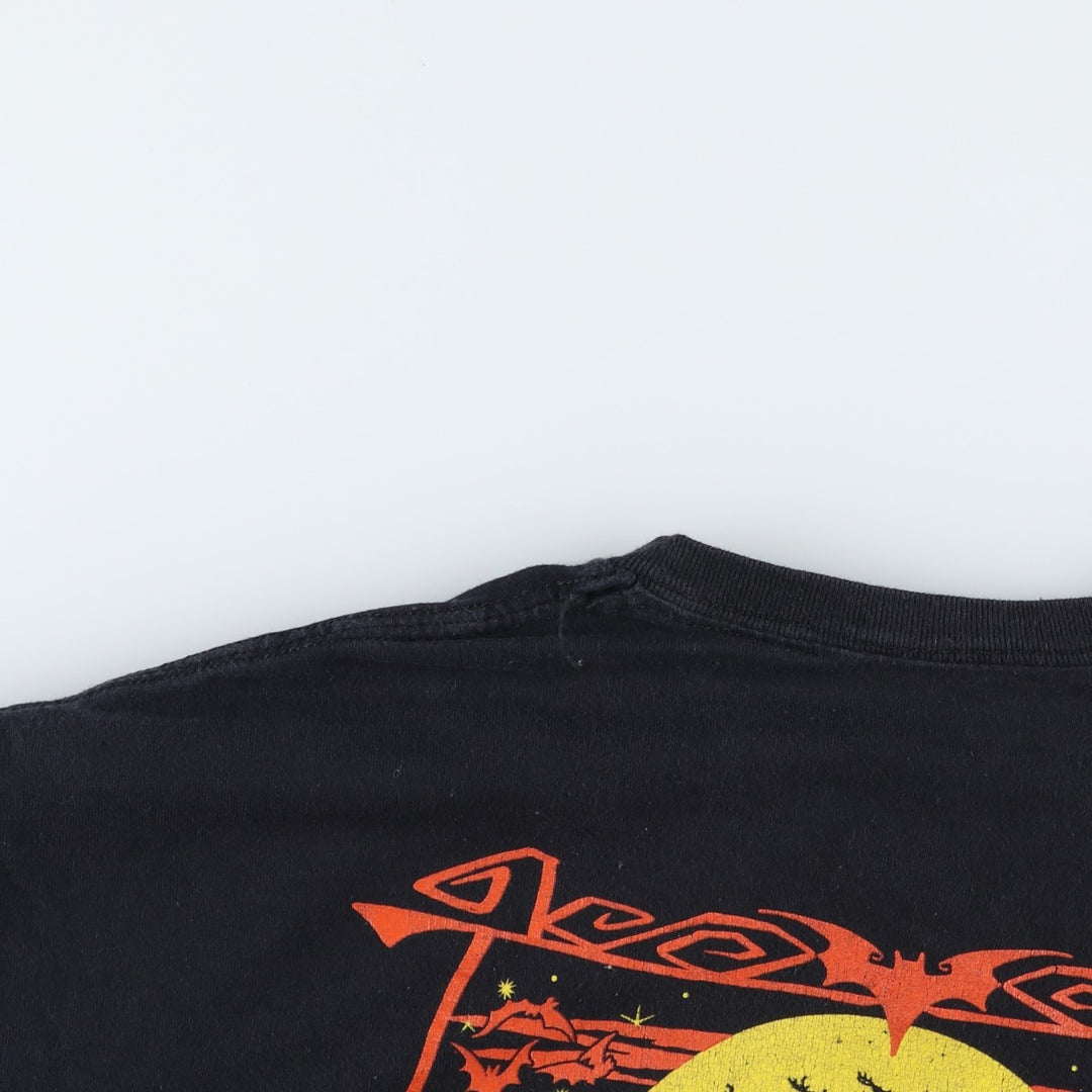 The Nightmare Before Christmas Character Print T-Shirt (Men's XXL equivalent) cotton black type Vintage Second Hand