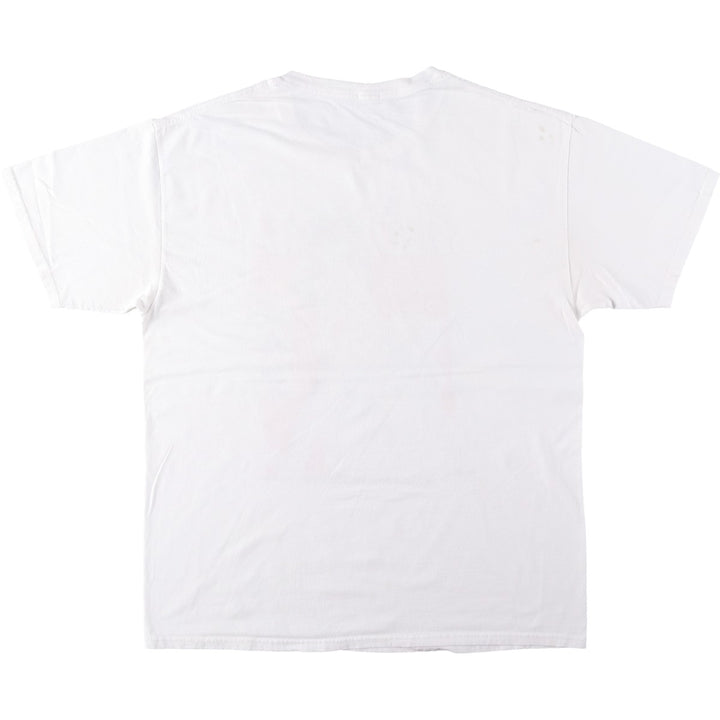 2000'S INUYASHA Anime Character Print T-Shirt, Men's Size M unclear white type Vintage Second Hand