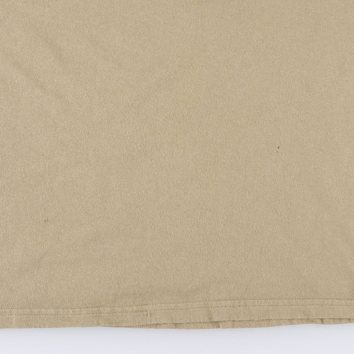 Disneyland Snow White and the Seven Dwarfs Grumpy Anime Character Print T-Shirt (Men's XL equivalent) cotton beige type brown Vintage Second Hand