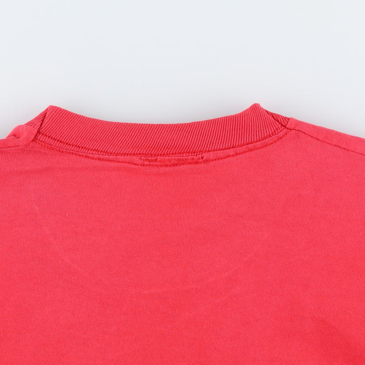 MICKEY MOUSE Mickey Mouse Character Print T-Shirt, Men's XL (approx.) unclear red type Vintage Second Hand