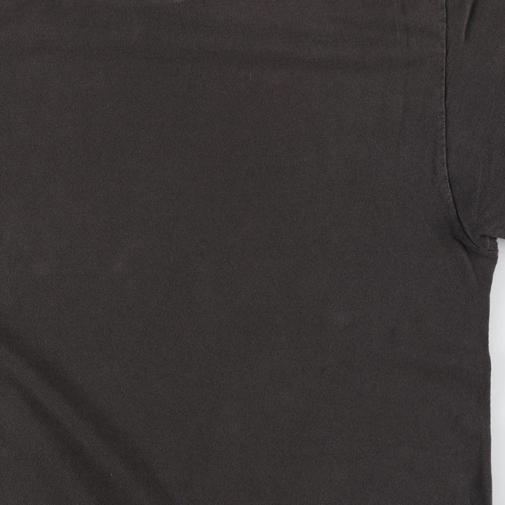 Delta Superman Character Print T-Shirt (Men's Size M) cotton black type Vintage Second Hand