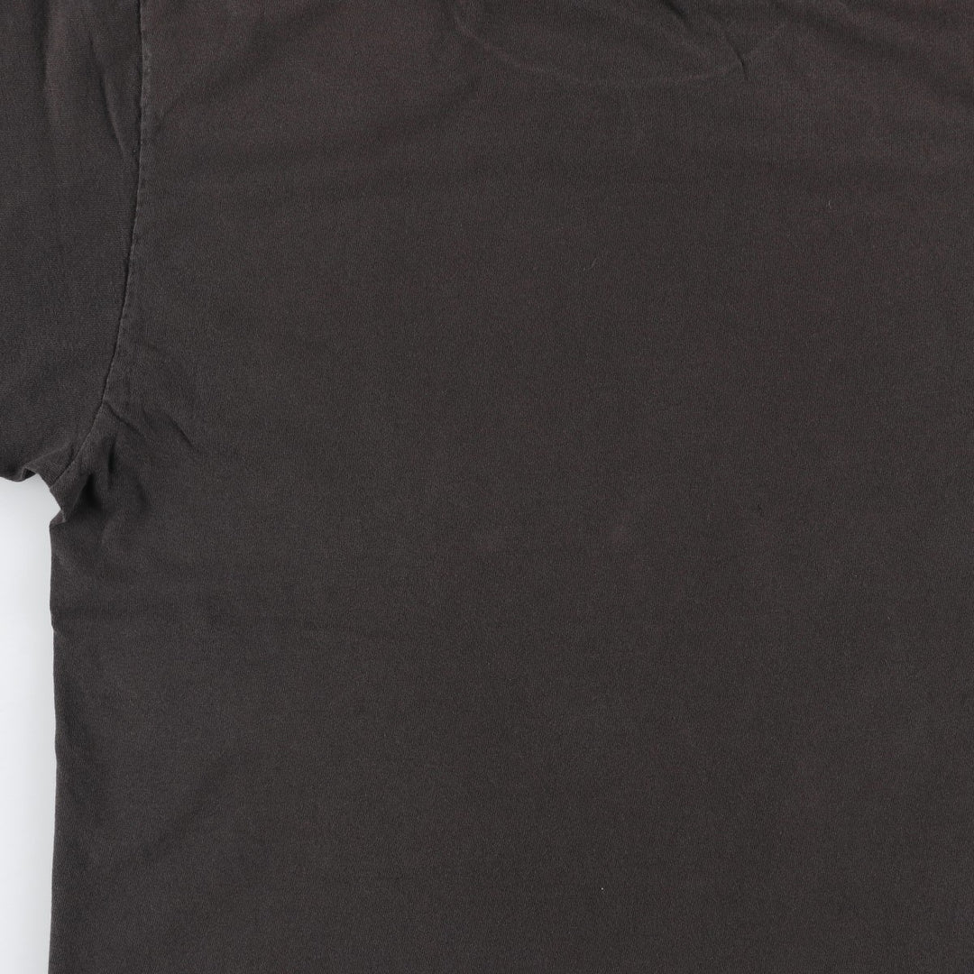 Delta Superman Character Print T-Shirt (Men's Size M) cotton black type Vintage Second Hand