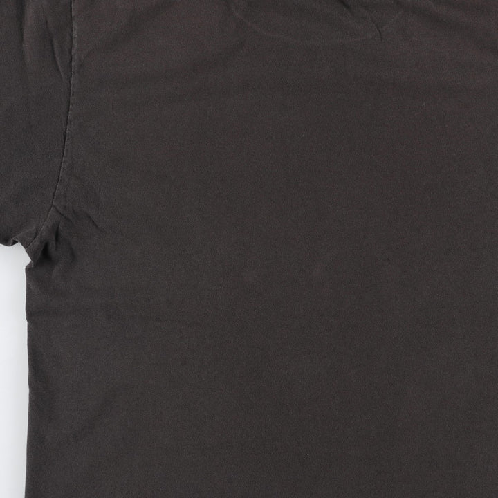 Delta Superman Character Print T-Shirt (Men's Size M) cotton black type Vintage Second Hand
