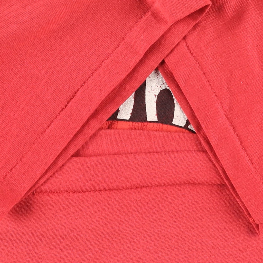 70'S ARTEX Looney Tunes Sylvester Cat Character Print T-Shirt, Made in USA, Men's Size L (Equivalent), Vintage cotton red type Vintage Second Hand