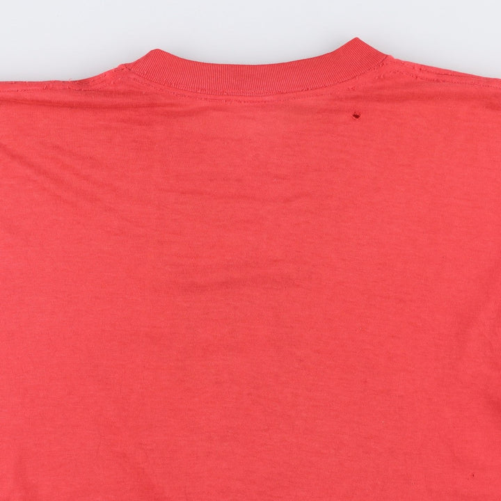 70'S ARTEX Looney Tunes Sylvester Cat Character Print T-Shirt, Made in USA, Men's Size L (Equivalent), Vintage cotton red type Vintage Second Hand