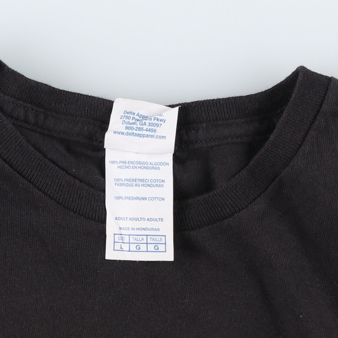 DELTA The Nightmare Before Christmas Character Print T-Shirt (Men's Size L) cotton black type Vintage Second Hand