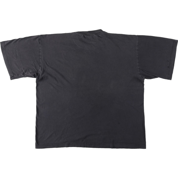 THE SIMPSONS Bart Character Print T-Shirt (Men's Size XL) unclear black type Vintage Second Hand