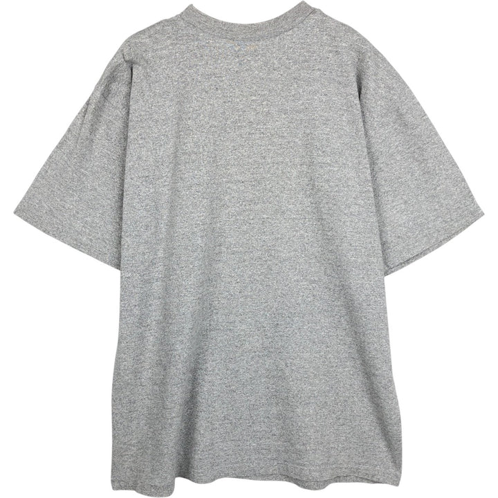 ~90'S The Cotton Exchange College T-shirt, Made in USA, Men's XL equivalent, Vintage cotton gray type Vintage Second Hand