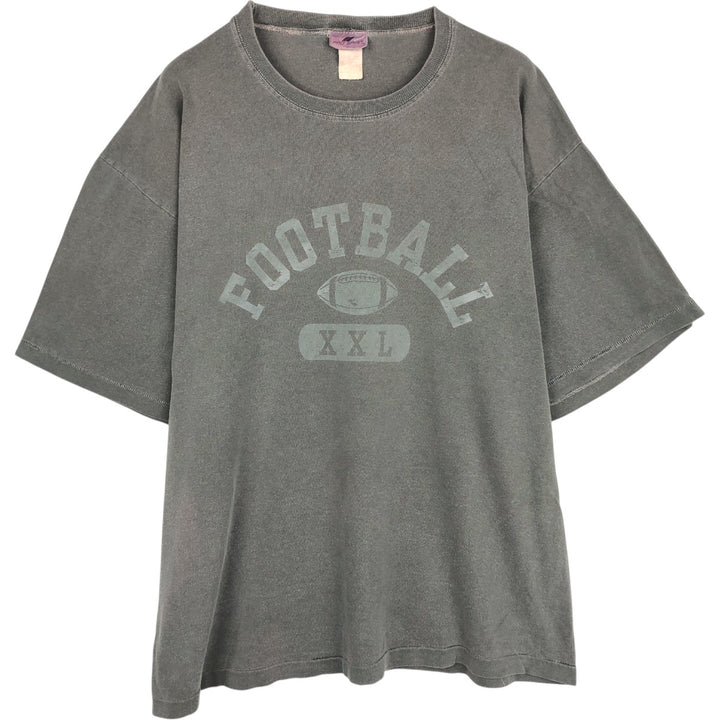 ~90'S PRO SPIRIT College T-shirt, Men's XL equivalent, Vintage unclear gray type Vintage Second Hand