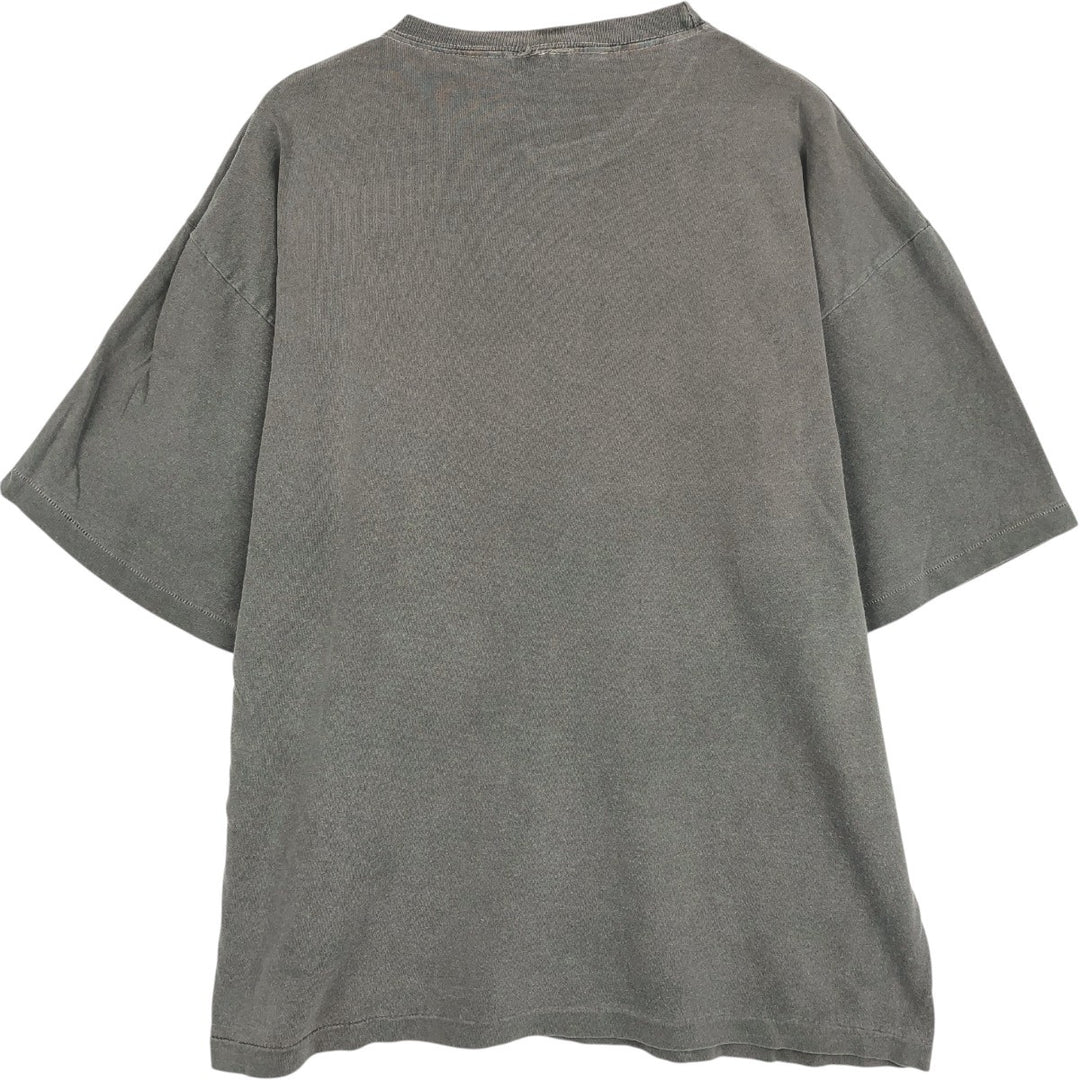 ~90'S PRO SPIRIT College T-shirt, Men's XL equivalent, Vintage unclear gray type Vintage Second Hand