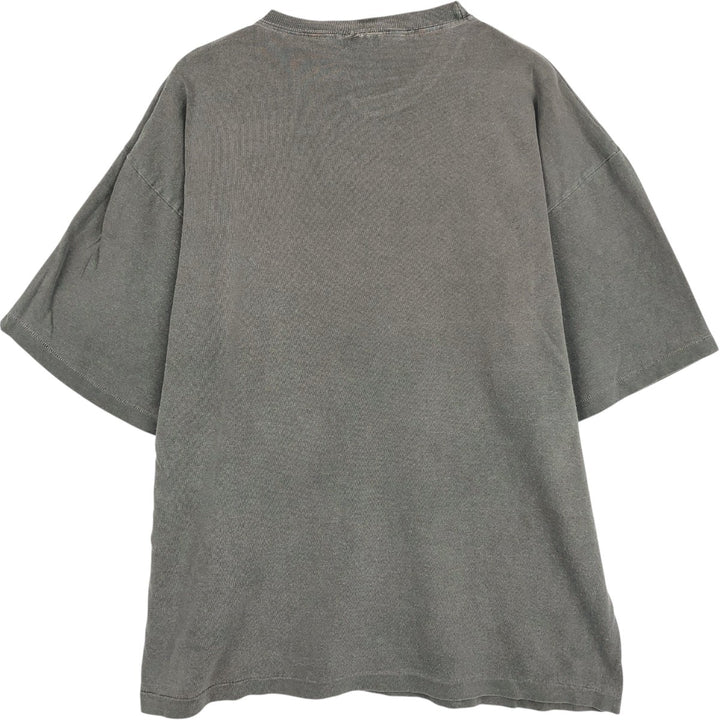 ~90'S PRO SPIRIT College T-shirt, Men's XL equivalent, Vintage unclear gray type Vintage Second Hand