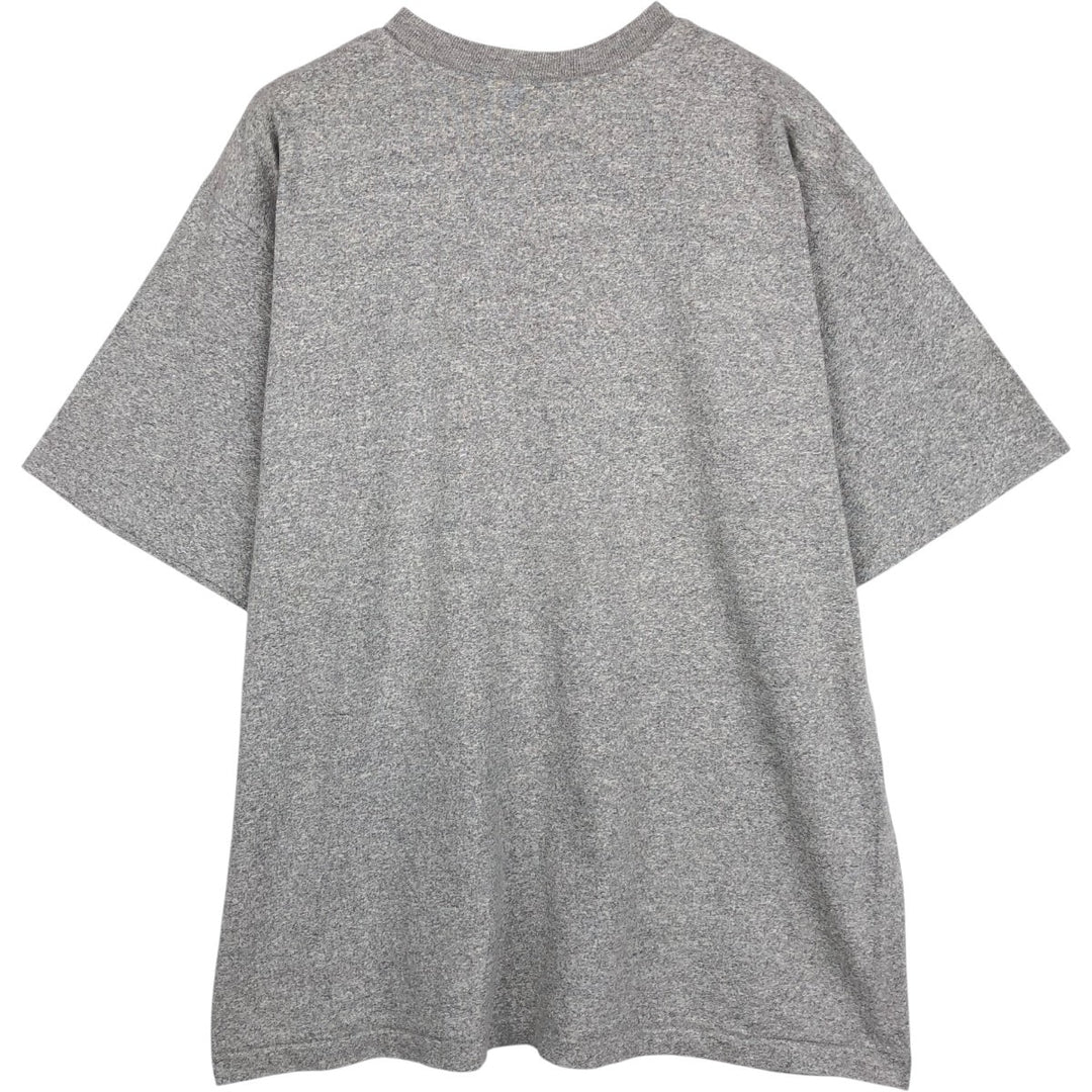90'S The Cotton Exchange College T-shirt, Made in USA, Men's XL equivalent, Vintage cotton gray type Vintage Second Hand