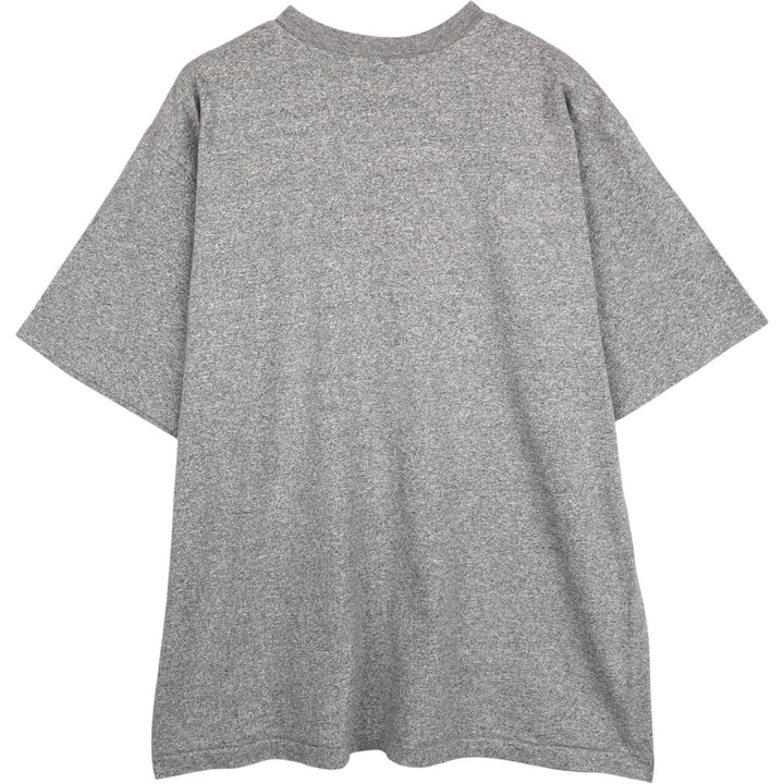 90'S The Cotton Exchange College T-shirt, Made in USA, Men's XL equivalent, Vintage cotton gray type Vintage Second Hand