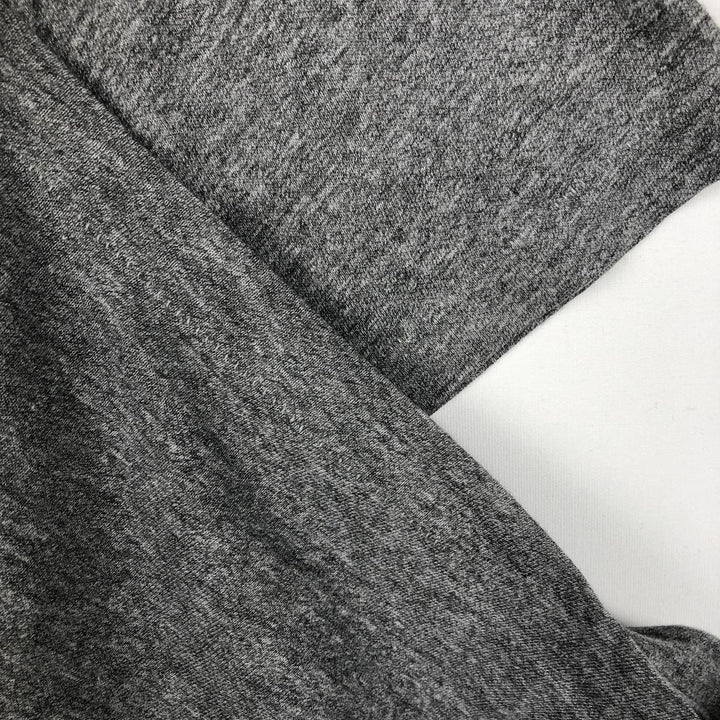 ~90'S College T-shirt, Men's Size L (approx.), Vintage unclear gray type Vintage Second Hand