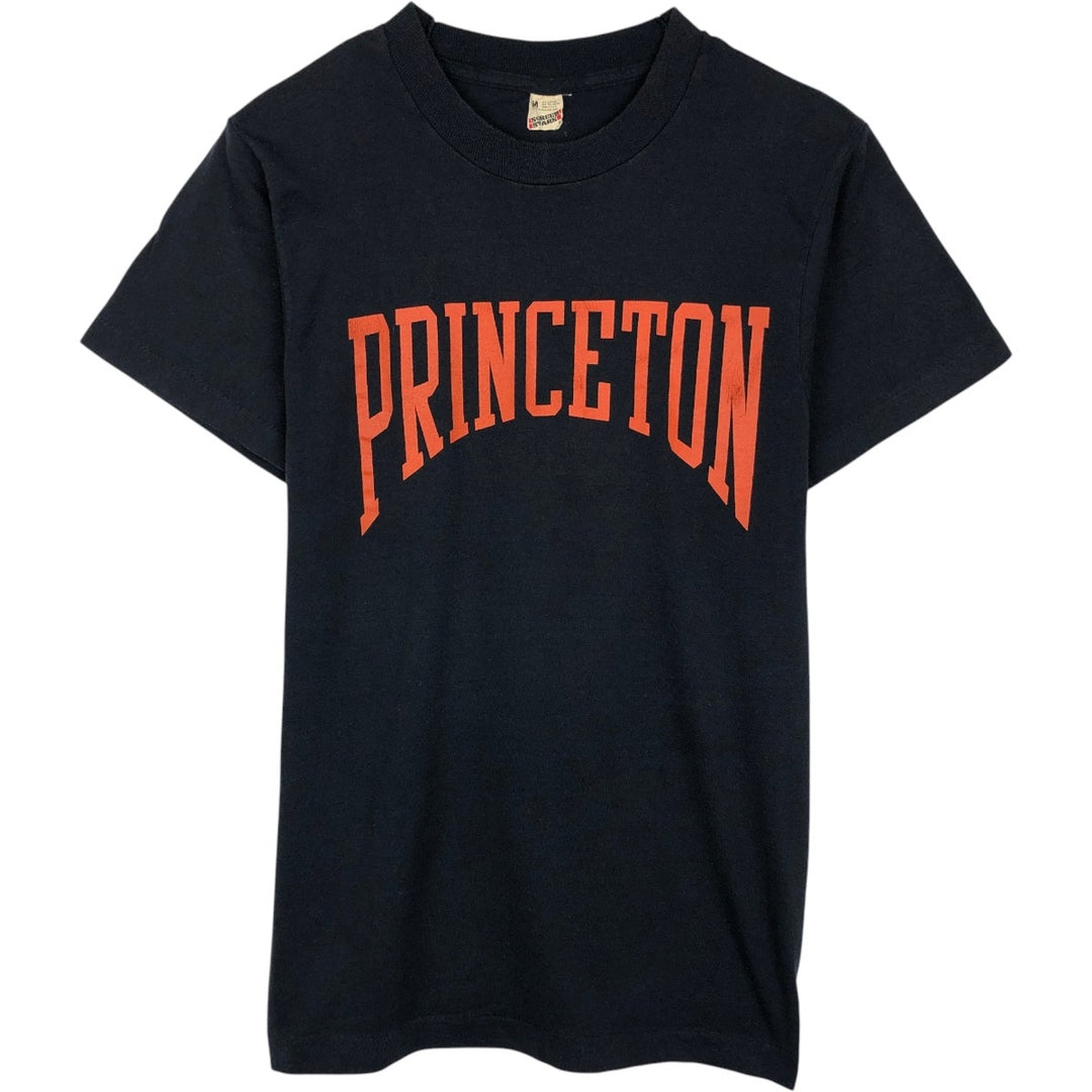 90'S Screen Stars Princeton University College T-shirt, Made in USA, Men's Size M (approx.), Vintage cotton black type Vintage Second Hand