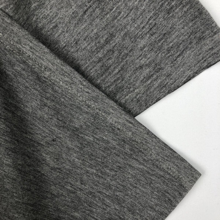 90'S Russell Triple Print College T-Shirt, Made in USA, Men's Size L (Equivalent), Vintage cotton gray type Vintage Second Hand