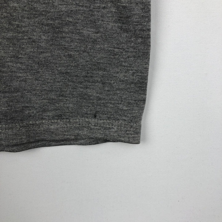 90'S Russell Triple Print College T-Shirt, Made in USA, Men's Size L (Equivalent), Vintage cotton gray type Vintage Second Hand