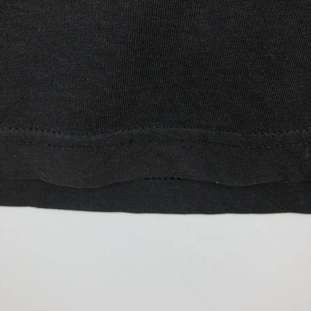2000'S Adidas CLIMALITE logo print T-shirt, men's size L (approx.) polyester black type Vintage Second Hand