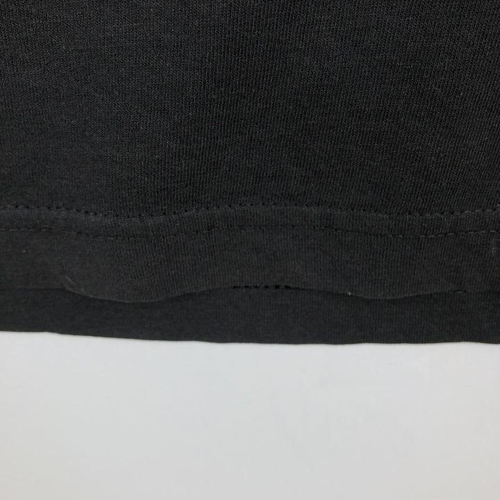 2000'S Adidas CLIMALITE logo print T-shirt, men's size L (approx.) polyester black type Vintage Second Hand