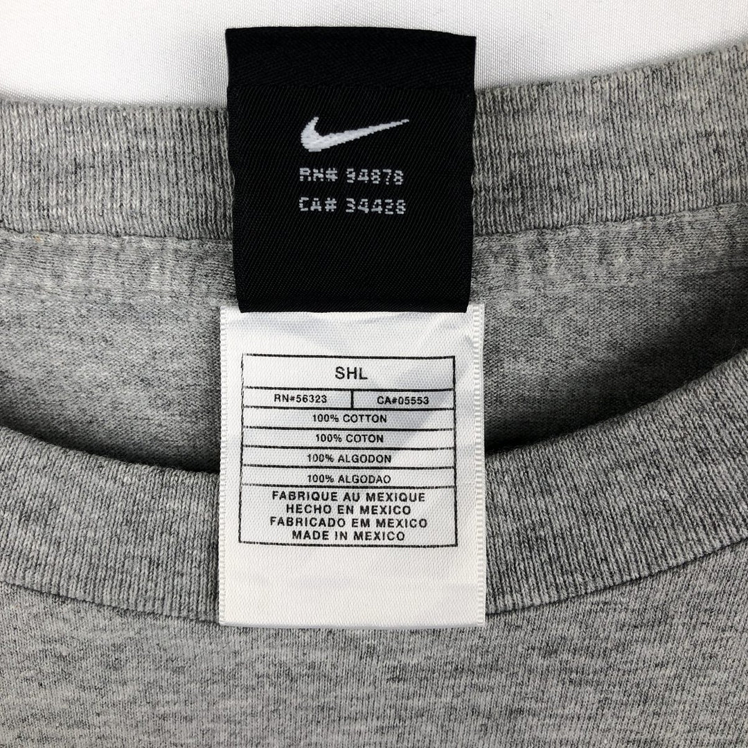 2000'S Nike Team Penn State College T-shirt, Men's Size XL (approx.) cotton gray type Vintage Second Hand