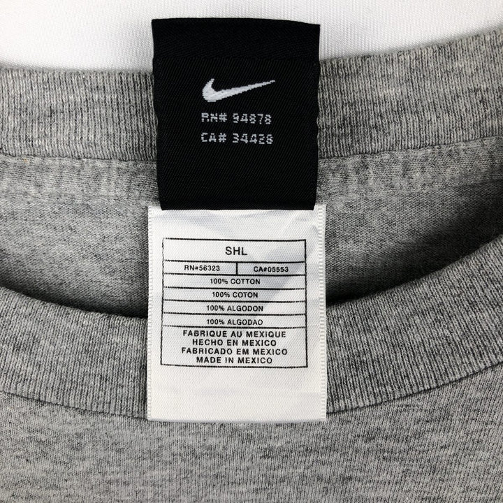 2000'S Nike Team Penn State College T-shirt, Men's Size XL (approx.) cotton gray type Vintage Second Hand