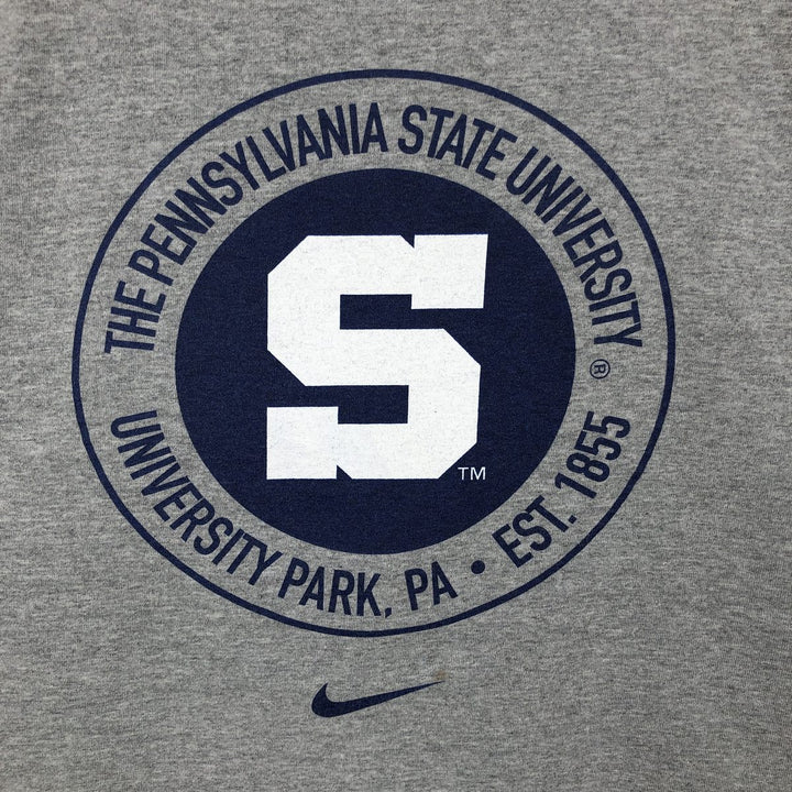 2000'S Nike Team Penn State College T-shirt, Men's Size XL (approx.) cotton gray type Vintage Second Hand