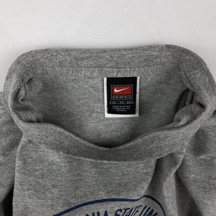 2000'S Nike Team Penn State College T-shirt, Men's Size XL (approx.) cotton gray type Vintage Second Hand