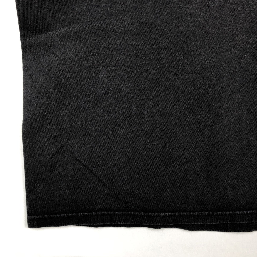 2000'S Adidas logo print T-shirt, men's size M (approx.) cotton black type Vintage Second Hand