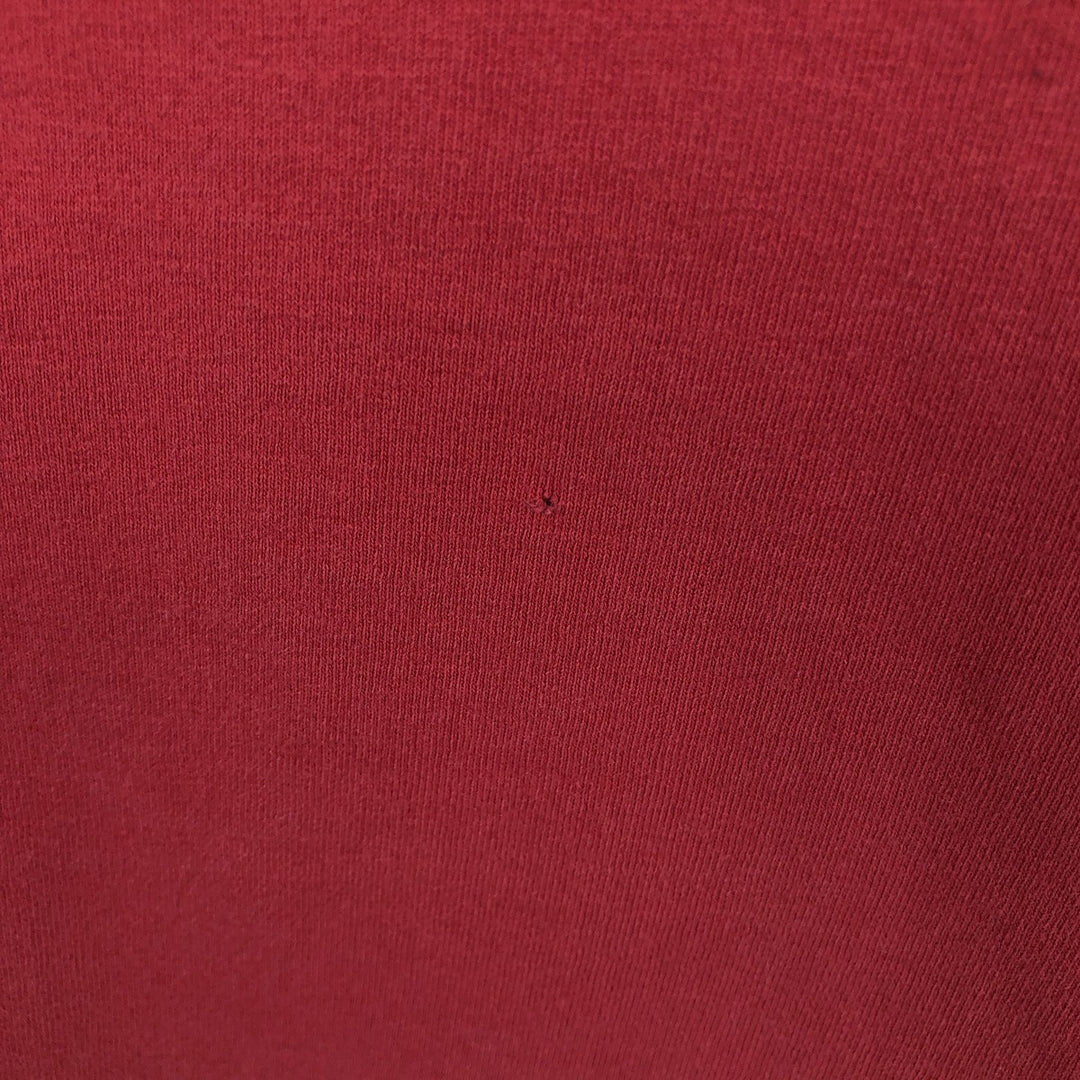 00'S Adidas logo print T-shirt, men's size L cotton red type Vintage Second Hand
