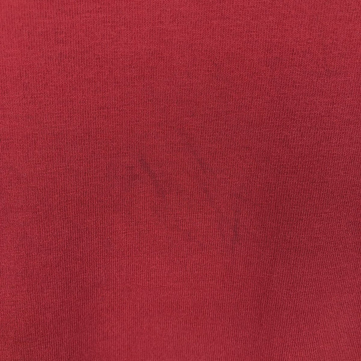 00'S Adidas logo print T-shirt, men's size L cotton red type Vintage Second Hand